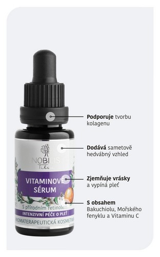 Vitaminové sérum detail